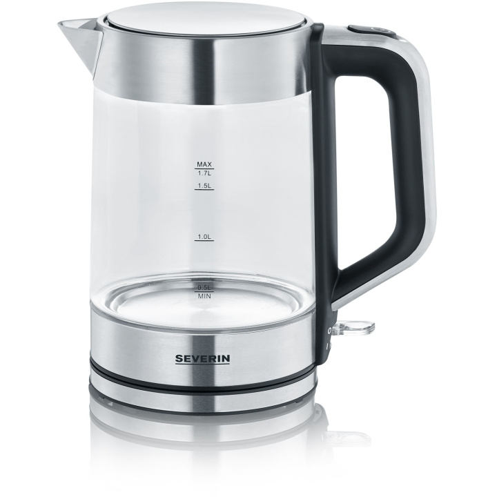 Severin Glasvattenkokare 1,7l WK3420 i gruppen HJEM, HUS OG HAGE / Husholdningsapparater / Vann og juice / Vannkokere hos TP E-commerce Nordic AB (D25063)