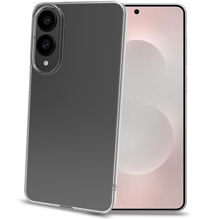Celly Gelskin TPU Cover Galaxy S25 FE Transparent i gruppen SMARTTELEFON & NETTBRETT / Mobilbeskyttelse / Samsung hos TP E-commerce Nordic AB (D25092)