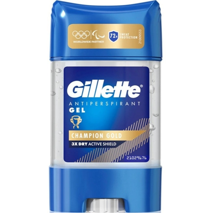 Gillette Champion Gold Men Antiperspirant Gel 70ml i gruppen HELSE OG SKJØNNHET / Duft og parfyme / Deodorant / Deo for han hos TP E-commerce Nordic AB (D25159)