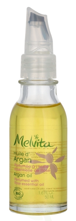 Melvita Argan Oil Perfumed With Rose Essential Oil 50 ml i gruppen HELSE OG SKJØNNHET / Hudpleie / Ansikt / Ansiktsolje hos TP E-commerce Nordic AB (D25171)