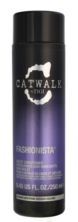 TIGI Catwalk Fashionista Violet Conditioner 250 ml i gruppen HELSE OG SKJØNNHET / Hår & styling / Hårpleie / Balsam hos TP E-commerce Nordic AB (D25179)