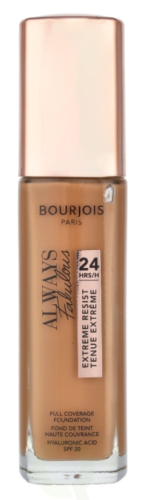Bourjois Always Fabulous 24H Foundation SPF20 30 ml #520 Caramel i gruppen HELSE OG SKJØNNHET / Makeup / Makeup ansikt / Foundation hos TP E-commerce Nordic AB (D25186)
