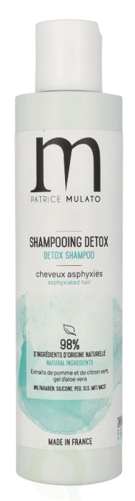 Patrice Mulato P. Mulato Detox Shampoo 200 ml i gruppen HELSE OG SKJØNNHET / Hår & styling / Hårpleie / Sjampo hos TP E-commerce Nordic AB (D25229)