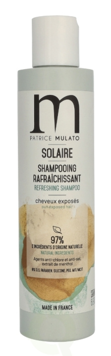Patrice Mulato P. Mulato Refreshing Shampoo 200 ml Sun Exposed hair i gruppen HELSE OG SKJØNNHET / Hår & styling / Hårpleie / Sjampo hos TP E-commerce Nordic AB (D25274)