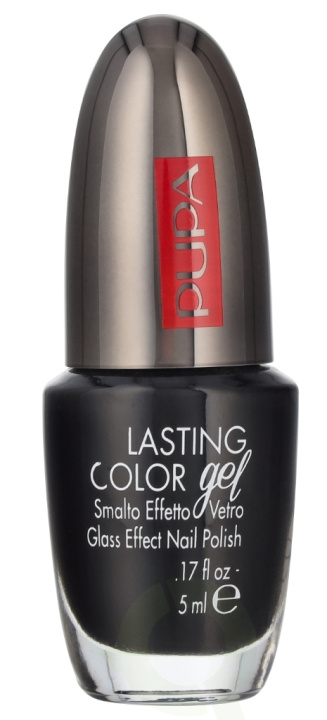 Pupa Milano Pupa Lasting Color Gel Glass Effect Nail Polish 5 ml #052 Deep Darkness i gruppen HELSE OG SKJØNNHET / Manikyr/pedikyr / Neglelakk hos TP E-commerce Nordic AB (D25280)