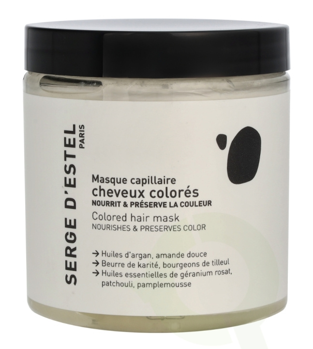 Serge D\'Estel Nourishes Repairs & Softens Colored Mask 250 g i gruppen HELSE OG SKJØNNHET / Hår & styling / Hårpleie hos TP E-commerce Nordic AB (D25284)
