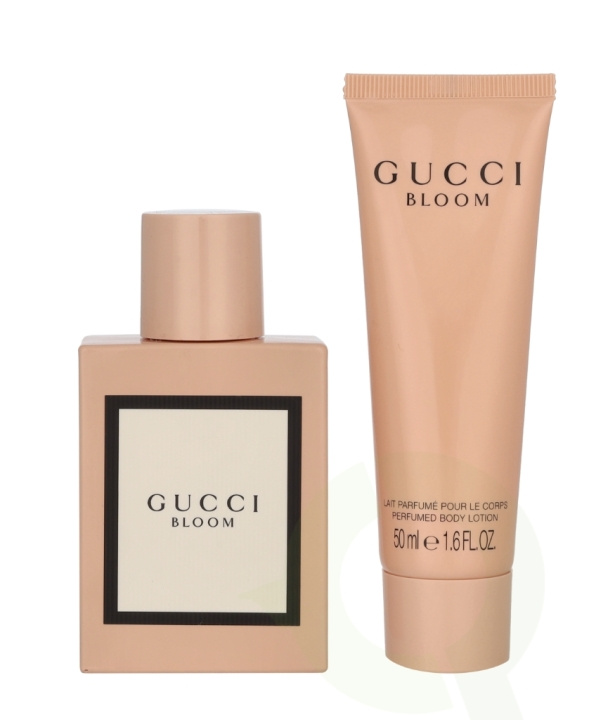 Gucci Bloom Giftset 100 ml Edp Spray 50ml/Body Lotion 50ml i gruppen HELSE OG SKJØNNHET / Duft og parfyme / Parfyme / Parfymebokser hos TP E-commerce Nordic AB (D25352)