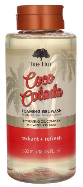 Tree Hut Coco Colada Foaming Gel Wash 532 ml i gruppen HELSE OG SKJØNNHET / Hudpleie / Ansikt / Rengjøring hos TP E-commerce Nordic AB (D25449)