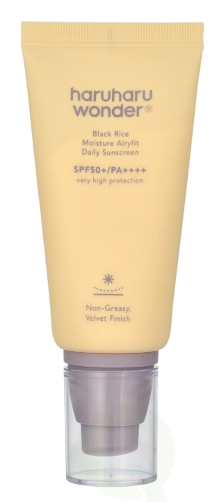 Haruharu Wonder Black Rice Moisture Airyfit Daily Sunscreen SPF50+ PA++++ 50 ml i gruppen HELSE OG SKJØNNHET / Hudpleie / Soling / Solkrem hos TP E-commerce Nordic AB (D25498)