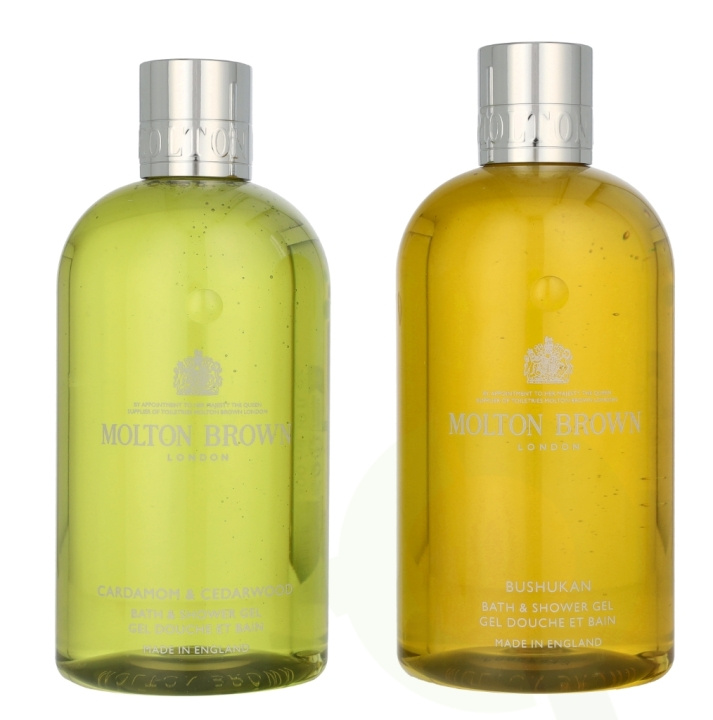 Molton Brown Spicy & Citrus Body Care Duo Set 600 ml 2 x 300 ml i gruppen HELSE OG SKJØNNHET / Hudpleie / Kroppspleie / Body lotion hos TP E-commerce Nordic AB (D25514)