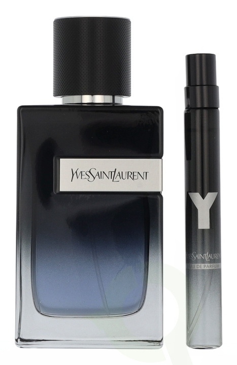 Yves Saint Laurent YSL Y Giftset 110 ml Edp Spray 100 ml/Edp Travel Spray 10 ml i gruppen HELSE OG SKJØNNHET / Duft og parfyme / Parfyme / Parfymebokser hos TP E-commerce Nordic AB (D25541)
