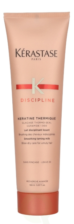 Kerastase Discipline Keratine Thermique Milk 150 ml For Uncurly Hair i gruppen HELSE OG SKJØNNHET / Hår & styling / Hårpleie hos TP E-commerce Nordic AB (D25544)