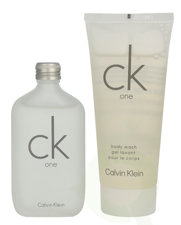 Calvin Klein CK One Giftset 150 ml Edt Spray 50ml/Shower Gel 100ml i gruppen HELSE OG SKJØNNHET / Duft og parfyme / Parfyme / Parfymebokser hos TP E-commerce Nordic AB (D25549)