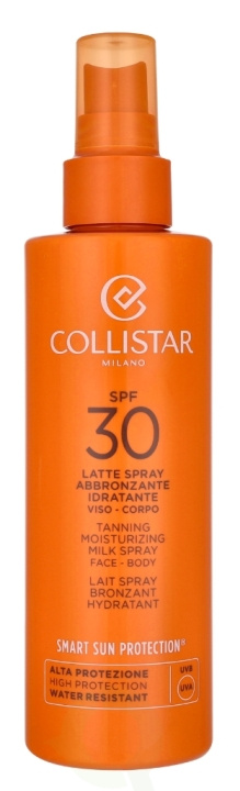 Collistar Tanning Moisturizing Milk Spray Face-Body SPF30 200 ml i gruppen HELSE OG SKJØNNHET / Hudpleie / Soling / Solkrem hos TP E-commerce Nordic AB (D25588)