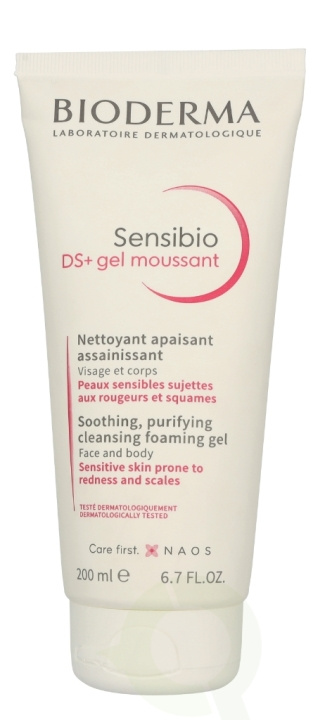 Bioderma Sensibio DS+ Soothing Purifying Cleansing Gel 200 ml i gruppen HELSE OG SKJØNNHET / Hudpleie / Ansikt / Rengjøring hos TP E-commerce Nordic AB (D25638)