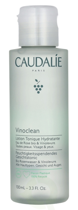 Caudalie Vinoclean Moisturizing Toner 100 ml All Skin Types i gruppen HELSE OG SKJØNNHET / Hudpleie / Ansikt / Ansiktsvann & Facemist hos TP E-commerce Nordic AB (D25718)