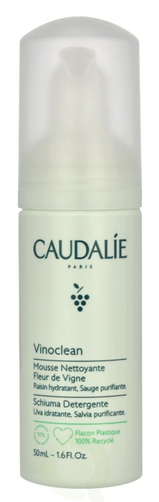 Caudalie Vinoclean Instant Foaming Cleanser 50 ml i gruppen HELSE OG SKJØNNHET / Hudpleie / Ansikt / Rengjøring hos TP E-commerce Nordic AB (D25720)