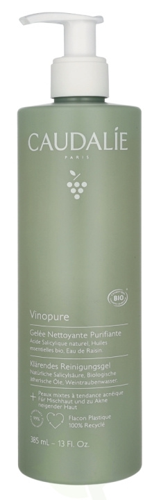 Caudalie Vinopure Purifying Gel Cleanser 385 ml i gruppen HELSE OG SKJØNNHET / Hudpleie / Ansikt / Rengjøring hos TP E-commerce Nordic AB (D25724)