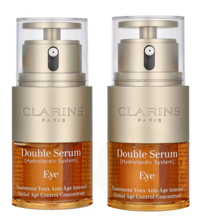Clarins Double Serum Eye 40 ml 2x20ml i gruppen HELSE OG SKJØNNHET / Hudpleie / Ansikt / Hudserum hos TP E-commerce Nordic AB (D25736)