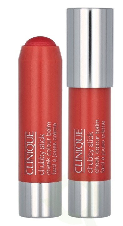 Clinique Chubby Stick Cheek Colour Balm 6 g #02 Robust Rhubarb i gruppen HELSE OG SKJØNNHET / Makeup / Lepper / Leppestift hos TP E-commerce Nordic AB (D25753)