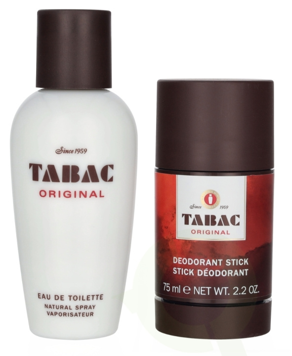Tabac Original Giftset 175 ml Edt Spray 100ml/Deo Stick 75ml i gruppen HELSE OG SKJØNNHET / Duft og parfyme / Parfyme / Parfymebokser hos TP E-commerce Nordic AB (D25789)