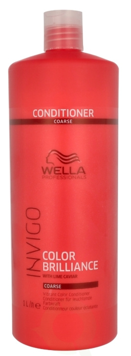 Wella Invigo - Color Brilliance Vibrant Color Conditioner 1000 ml Coarse Hair i gruppen HELSE OG SKJØNNHET / Hår & styling / Hårpleie / Balsam hos TP E-commerce Nordic AB (D25821)