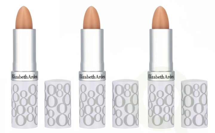Elizabeth Arden E.Arden Eight Hour Lip Protectant Stick Trio SPF15 11.1 g 3 x 3.7g i gruppen HELSE OG SKJØNNHET / Makeup / Lepper / Leppestift hos TP E-commerce Nordic AB (D25892)