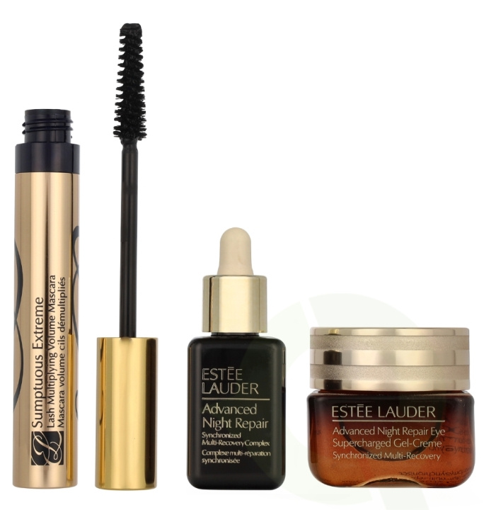 Estee Lauder Eye Transformers Repair Set 38 ml Advanced Night Repair Eye Supercharged Gel Creme 15ml/Advanced Night Repair 15ml/Sumptuous Mascara Extreme Black 8ml i gruppen HELSE OG SKJØNNHET / Gavesett / Gavesett for henne hos TP E-commerce Nordic AB (D25935)
