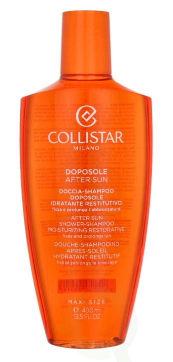 Collistar After Sun Shower-Shampoo Moist. Rest. 400 ml i gruppen HELSE OG SKJØNNHET / Hår & styling / Hårpleie / Sjampo hos TP E-commerce Nordic AB (D25939)