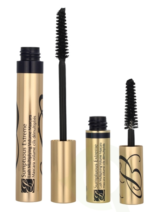 Estee Lauder Sumptuous Extreme Mascara Duo Set 10.8 ml 1x 2,8ml/1x8ml i gruppen HELSE OG SKJØNNHET / Makeup / Øyne og øyebryn / Mascara hos TP E-commerce Nordic AB (D25941)