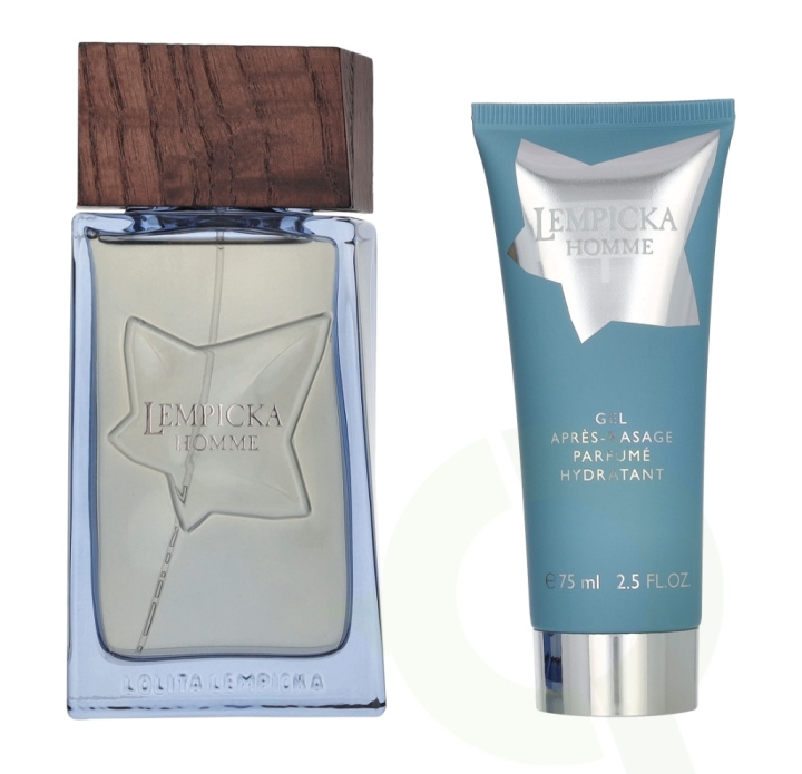 Lolita Lempicka Homme Giftset 175 ml Edt Spray 100ml/After Shave Gel 75ml i gruppen HELSE OG SKJØNNHET / Gavesett / Gavesett for ham hos TP E-commerce Nordic AB (D25954)