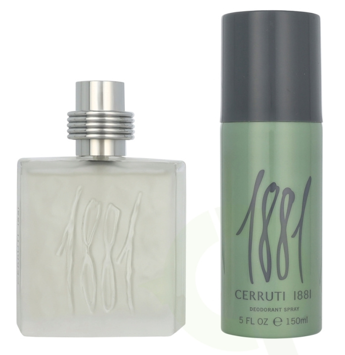 Cerruti 1881 Pour Homme Giftset 250 ml Edt Spray 100ml/Deo Spray 150ml i gruppen HELSE OG SKJØNNHET / Duft og parfyme / Parfyme / Parfyme for han hos TP E-commerce Nordic AB (D25957)