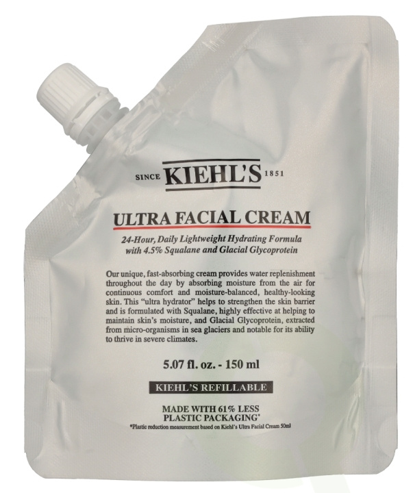 Kiehl\'s Ultra Facial Cream Refill 150 ml i gruppen HELSE OG SKJØNNHET / Hudpleie / Ansikt / Dagkrem hos TP E-commerce Nordic AB (D26034)
