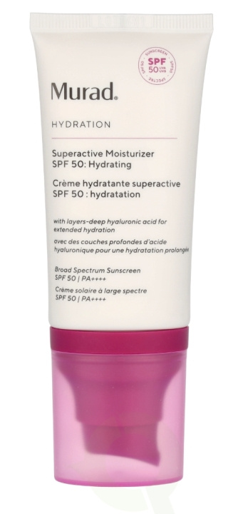 Murad Superactive Moisturiser Hydrating SPF50 50 ml i gruppen HELSE OG SKJØNNHET / Hudpleie / Soling / Solkrem hos TP E-commerce Nordic AB (D26065)
