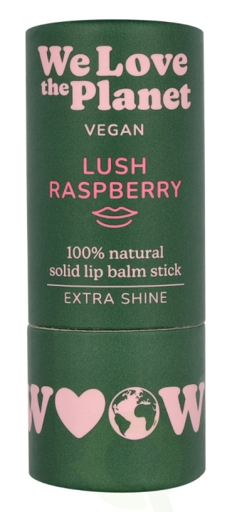 We Love The Planet Lip Balm 4.9 g Lush Raspberry i gruppen HELSE OG SKJØNNHET / Makeup / Lepper / Leppepomade hos TP E-commerce Nordic AB (D26070)