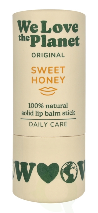 We Love The Planet Lip Balm 4.9 g Sweet Honey i gruppen HELSE OG SKJØNNHET / Makeup / Lepper / Leppepomade hos TP E-commerce Nordic AB (D26072)