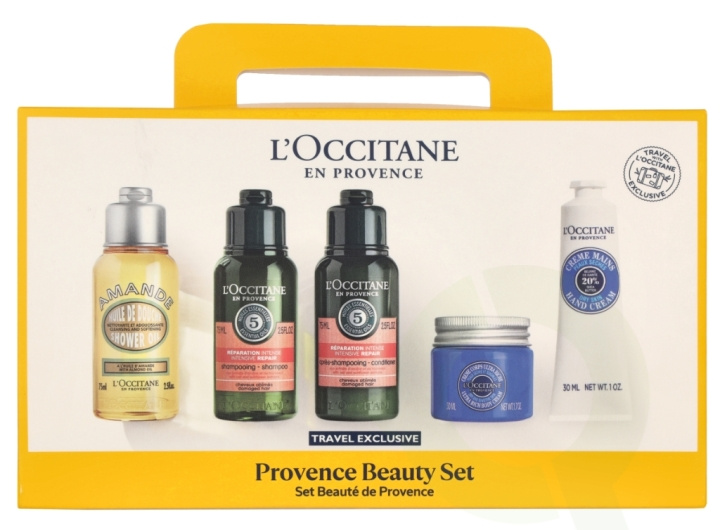 L\'Occitane Beauty Set 305 ml 75ml/75ml/75ml/50ml/30ml i gruppen HELSE OG SKJØNNHET / Gavesett / Gavesett for henne hos TP E-commerce Nordic AB (D26080)