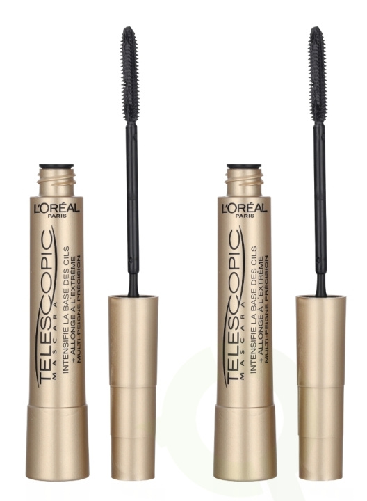 L\'Oreal Telescopic Mascara Duo Set 16 ml 2x8ml i gruppen HELSE OG SKJØNNHET / Makeup / Øyne og øyebryn / Mascara hos TP E-commerce Nordic AB (D26132)