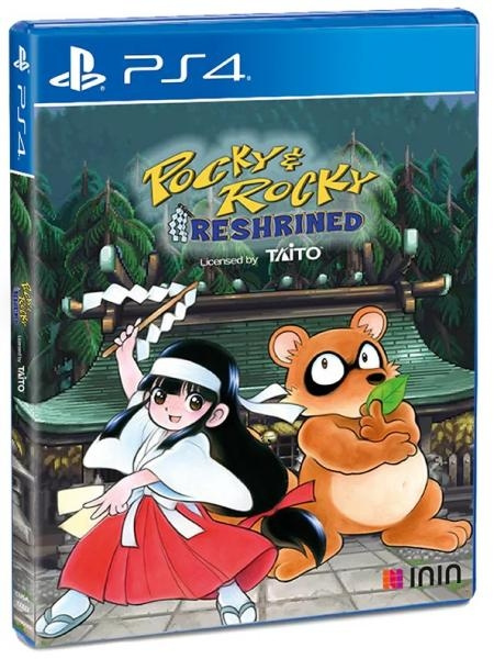 Pocky & Rocky Reshrined Limited Editon (Strictly Limited) (PS4) i gruppen Elektronikk / TV-spill & tilbehør / Sony PlayStation 4 / Spill hos TP E-commerce Nordic AB (D26261)