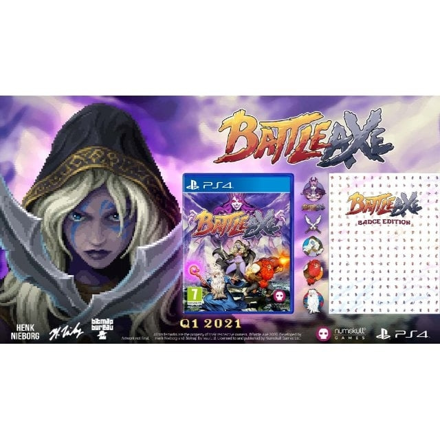 Battle Axe (Pin Badges Set) (PS4) i gruppen Elektronikk / TV-spill & tilbehør / Sony PlayStation 4 / Spill hos TP E-commerce Nordic AB (D26269)