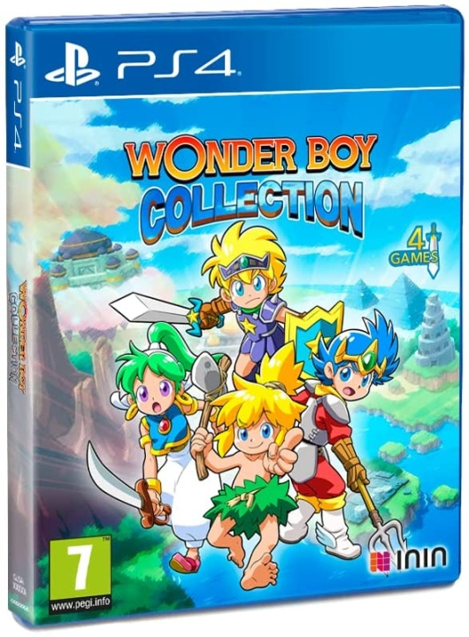 Wonder Boy Collection (PS4) i gruppen Elektronikk / TV-spill & tilbehør / Sony PlayStation 4 / Spill hos TP E-commerce Nordic AB (D26299)