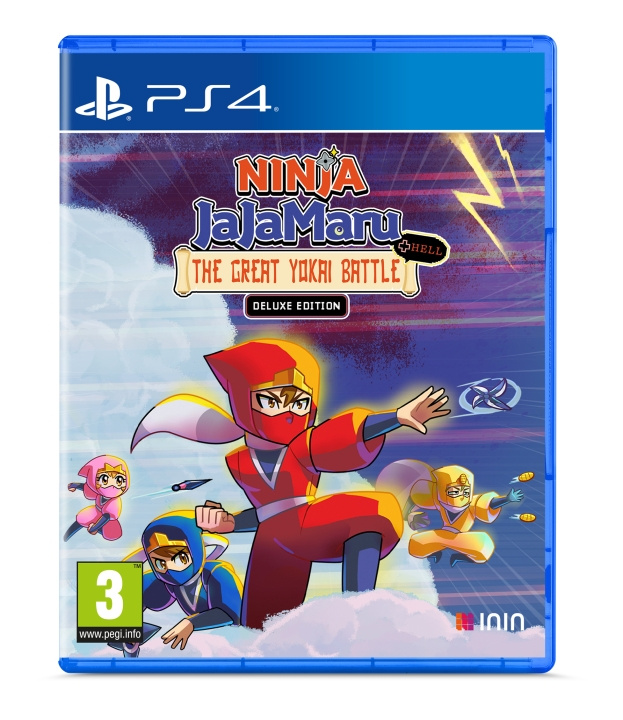 Ninja JaJaMaru: The Great Yokai Battle + Hell (Deluxe Edition) (PS4) i gruppen Elektronikk / TV-spill & tilbehør / Sony PlayStation 4 / Spill hos TP E-commerce Nordic AB (D26301)
