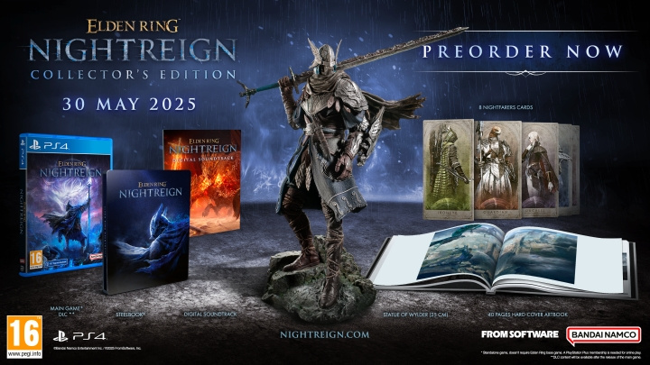 Elden Ring Nightreign (Collector Edition) (PS4) i gruppen Elektronikk / TV-spill & tilbehør / Sony PlayStation 4 / Spill hos TP E-commerce Nordic AB (D26325)