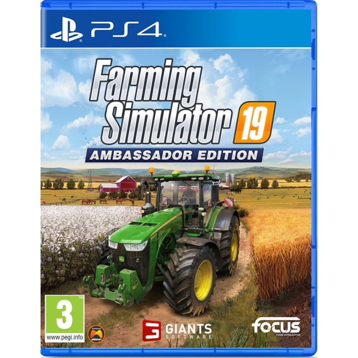 Farming Simulator 19 - Ambassador Edition (PS4) i gruppen Elektronikk / TV-spill & tilbehør / Sony PlayStation 4 / Spill hos TP E-commerce Nordic AB (D26347)