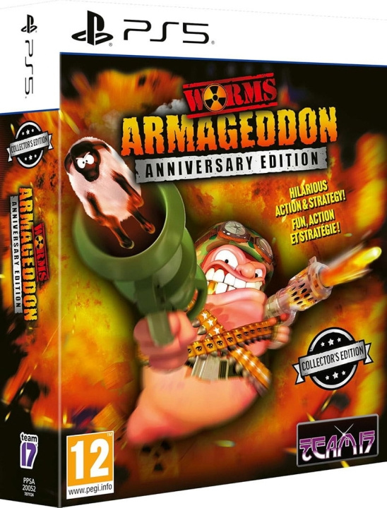 Worms Armageddon Anniversary Collector\'s Edition (PS5) i gruppen Elektronikk / TV-spill & tilbehør / Sony PlayStation 5 / Spill hos TP E-commerce Nordic AB (D26367)