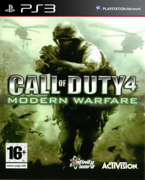CALL OF DUTY 4: Modern Warfare i gruppen Elektronikk / TV-spill & tilbehør / Sony PlayStation 3 hos TP E-commerce Nordic AB (D26368)