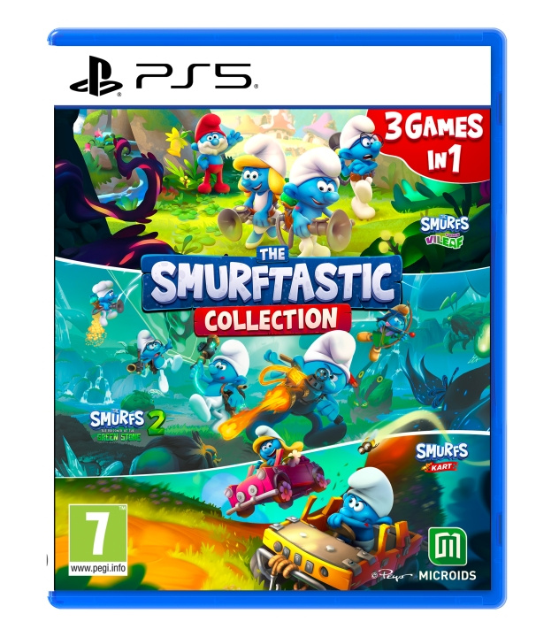 The Smurftastic Collection (3-in-1) (PS5) i gruppen Elektronikk / TV-spill & tilbehør / Sony PlayStation 5 / Spill hos TP E-commerce Nordic AB (D26373)