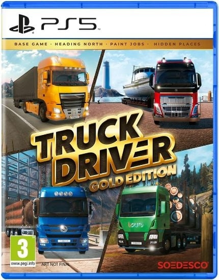Truck Driver: Gold Edition (PS5) i gruppen Elektronikk / TV-spill & tilbehør / Sony PlayStation 5 / Spill hos TP E-commerce Nordic AB (D26404)