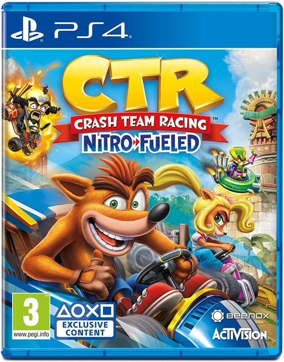 Crash Team Racing: Nitro-Fueled (PS4) i gruppen Elektronikk / TV-spill & tilbehør / Sony PlayStation 4 / Spill hos TP E-commerce Nordic AB (D26442)