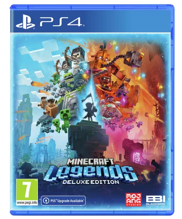 Minecraft Legends (Deluxe Edition) (PS4) i gruppen Elektronikk / TV-spill & tilbehør / Sony PlayStation 4 / Spill hos TP E-commerce Nordic AB (D26450)